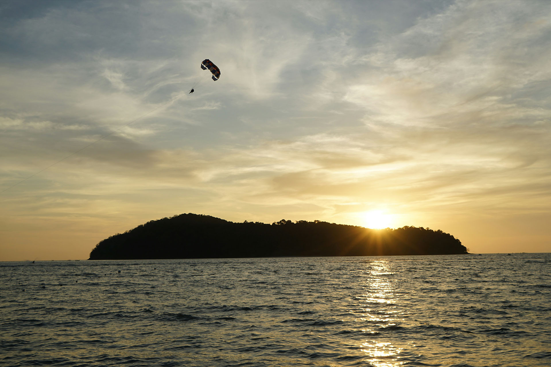 Beautiful Langkawi island sunset